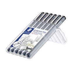 Pigment liner 308 SB6P, 6 linjebredder